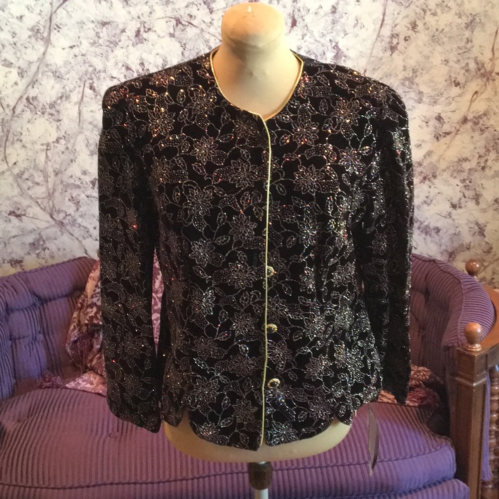 Vintage sparkly blazer